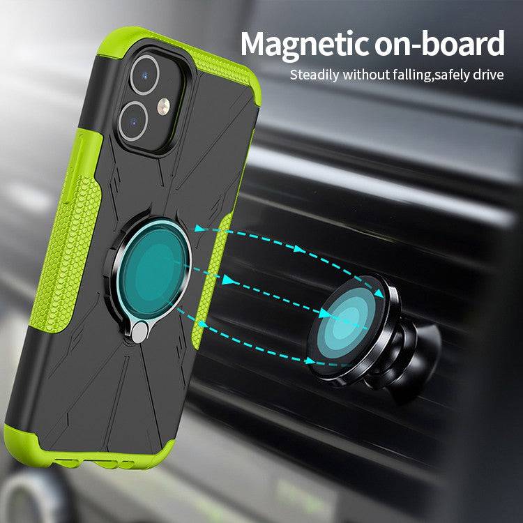 Robot 3 in 1 Heavy Duty Defender Case For iPhone 12 Mini - Libiyi