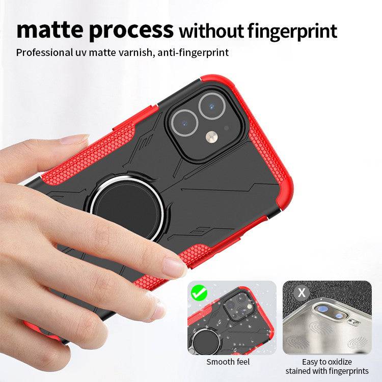 Robot 3 in 1 Heavy Duty Defender Case For iPhone 12 Mini - Libiyi