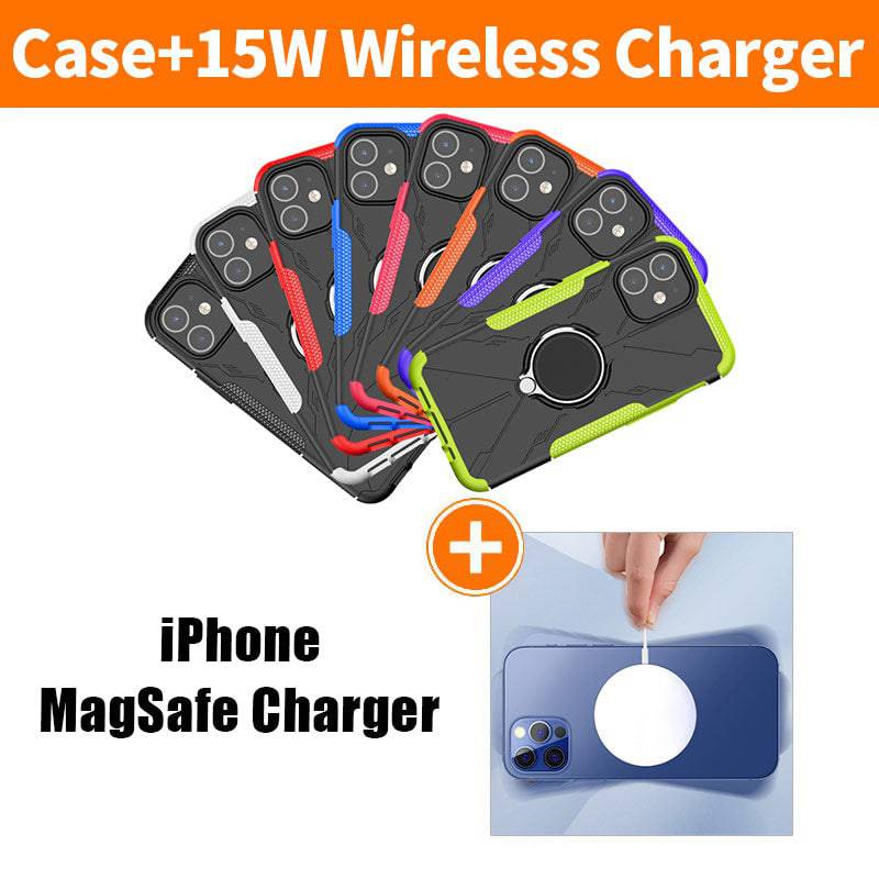 Robot 3 in 1 Heavy Duty Defender Case For iPhone 12 Mini - Libiyi