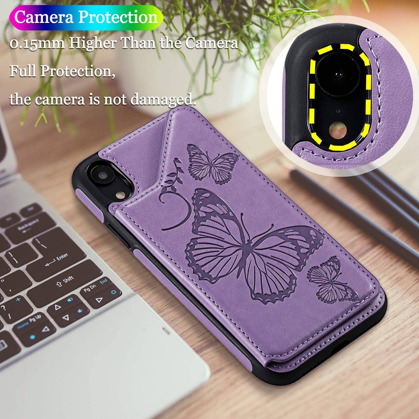 New Luxury Embossing Wallet Cover For iPhone X/Xs-Fast Delivery - Libiyi