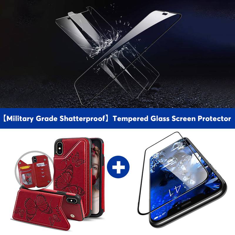 New Luxury Embossing Wallet Cover For iPhone X/Xs-Fast Delivery - Libiyi