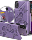 Violet / Pour iPhoneX/XS / Cas seulement