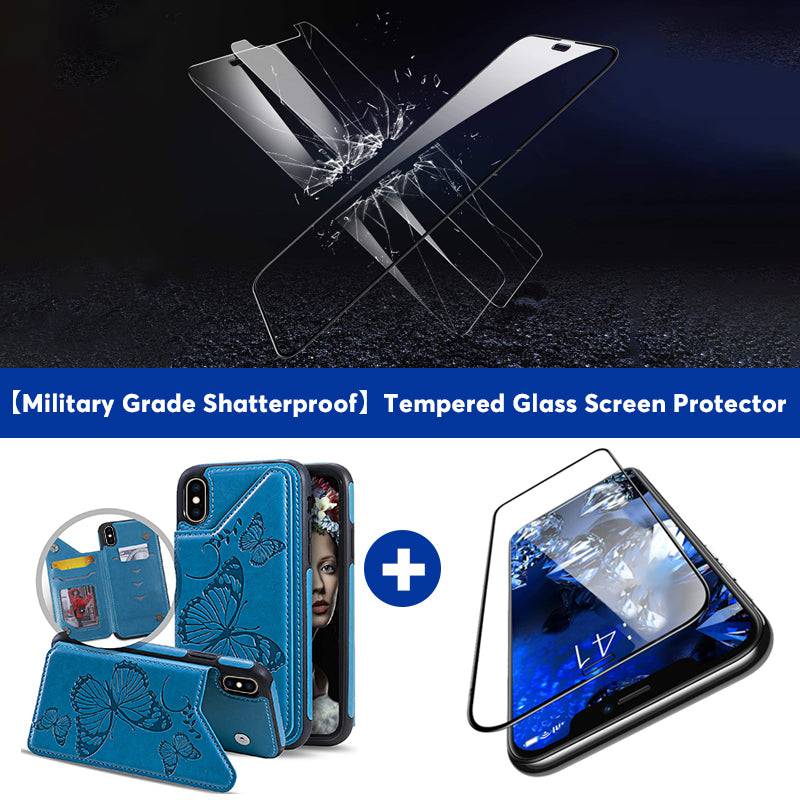 New Luxury Embossing Wallet Cover For iPhone X/Xs-Fast Delivery - Libiyi