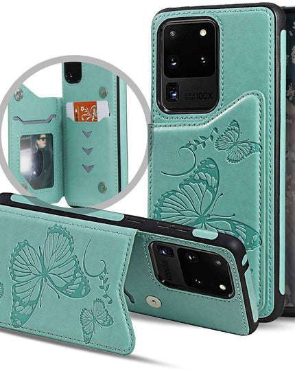 New Luxury Embossing Wallet Cover For SAMSUNG S20 Ultra-Fast Delivery - Libiyi