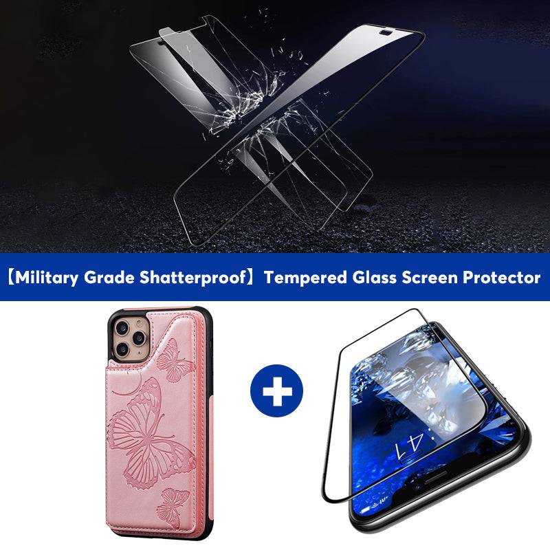 New Luxury Embossing Wallet Cover For iPhone 11 Pro-Fast Delivery - Libiyi