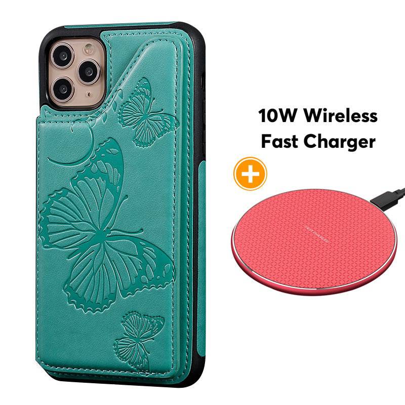 New Luxury Embossing Wallet Cover For iPhone 11 Pro-Fast Delivery - Libiyi