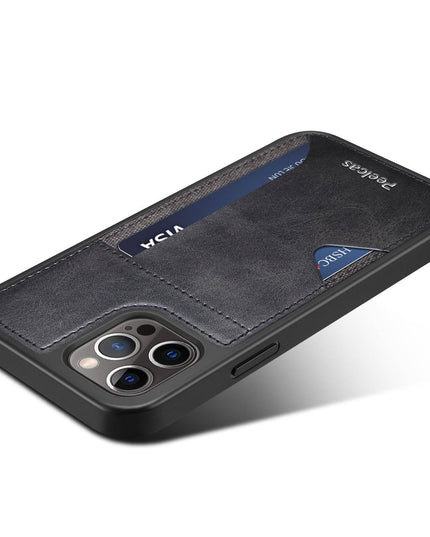 Ultra-thin leather card slot iPhone case - Libiyi