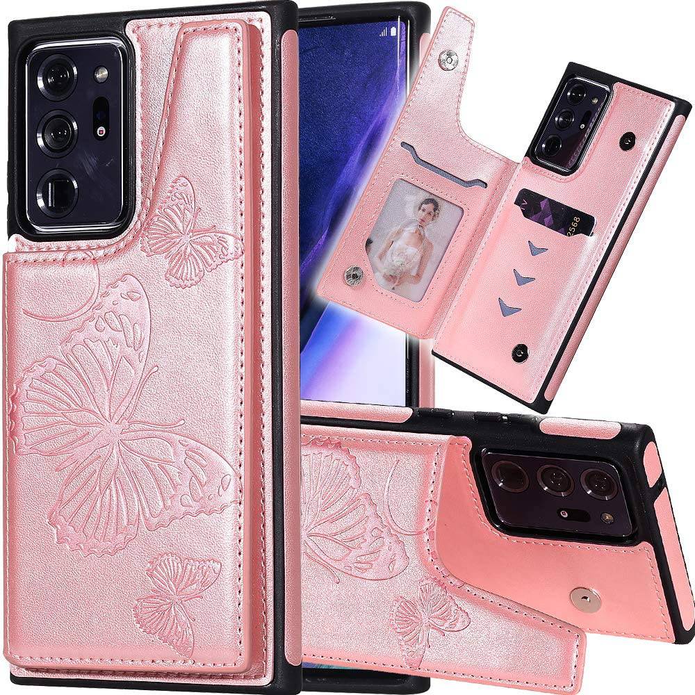 New Luxury Embossing Wallet Cover For SAMSUNG Note 20 Ultra-Fast Delivery - Libiyi