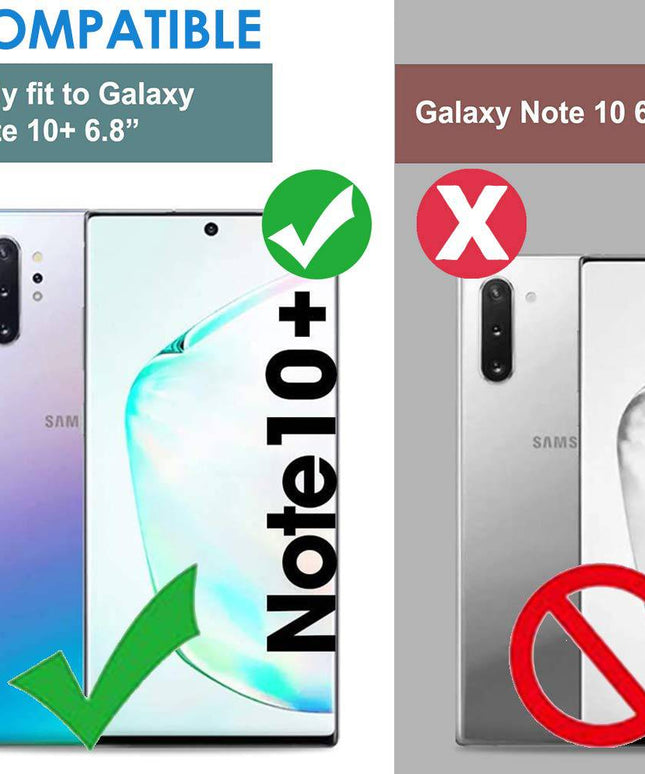 New Luxury Embossing Wallet Cover For SAMSUNG Note 10 Plus-Fast Delivery - Libiyi