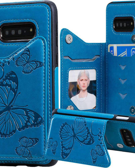 New Luxury Embossing Wallet Cover For SAMSUNG S10-Fast Delivery - Libiyi