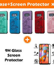 Red / Samsung S10e / With 2-Pack Screen Protectors