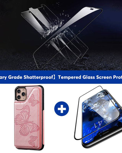 New Luxury Embossing Wallet Cover For iPhone 11Pro Max-Fast Delivery - Libiyi