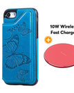 Blue / For iPhone 6Plus/6s Plus / With Wireless Charger