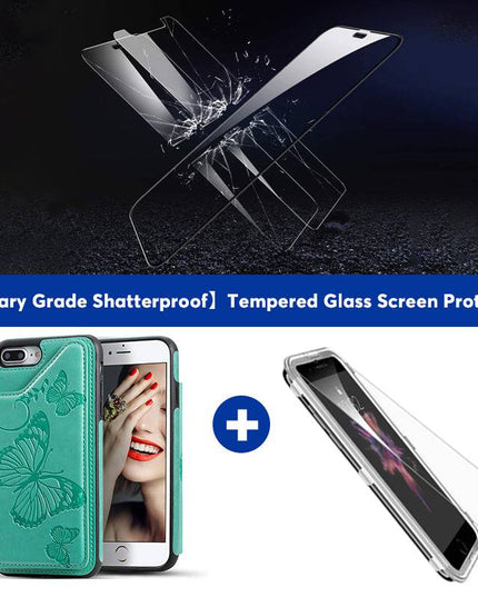 New Luxury Embossing Wallet Cover For iPhone 7Plus&8Plus-Fast Delivery - Libiyi