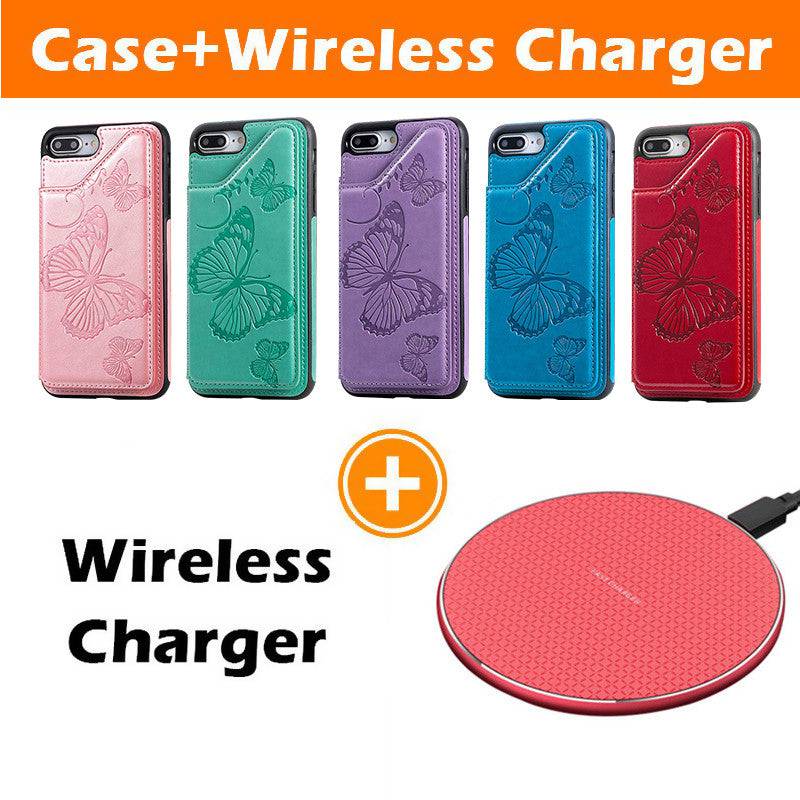 New Luxury Embossing Wallet Cover For iPhone 7Plus&8Plus-Fast Delivery - Libiyi