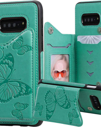 Luxury Embossing Wallet Cover For SAMSUNG S10 Plus - Libiyi