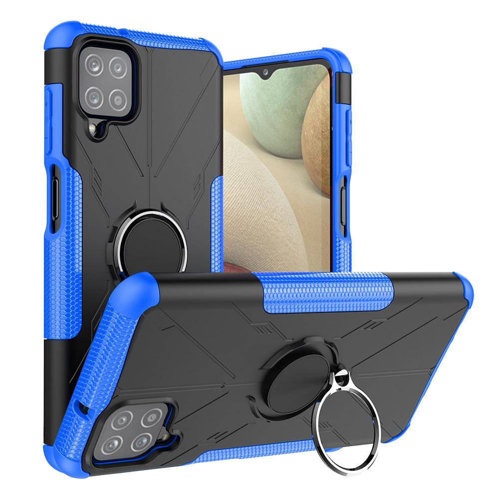 Robot 3 in 1 Heavy Duty Defender Case For Samsung A12 - Libiyi