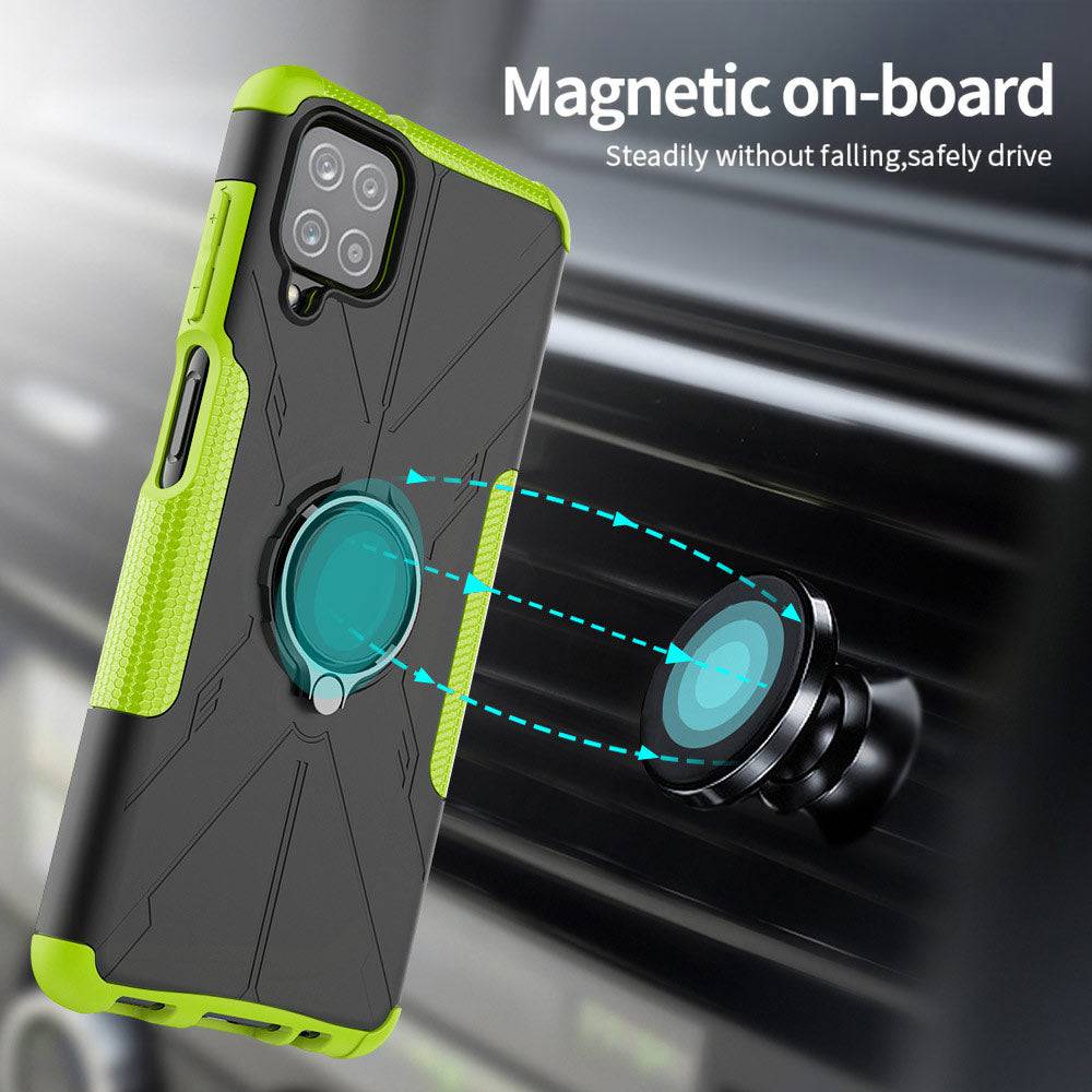 Robot 3 in 1 Heavy Duty Defender Case For Samsung A12 - Libiyi