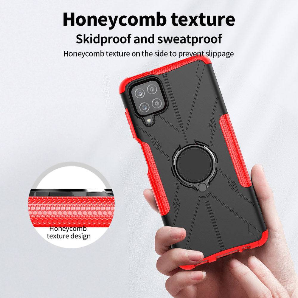 Robot 3 in 1 Heavy Duty Defender Case For Samsung A12 - Libiyi