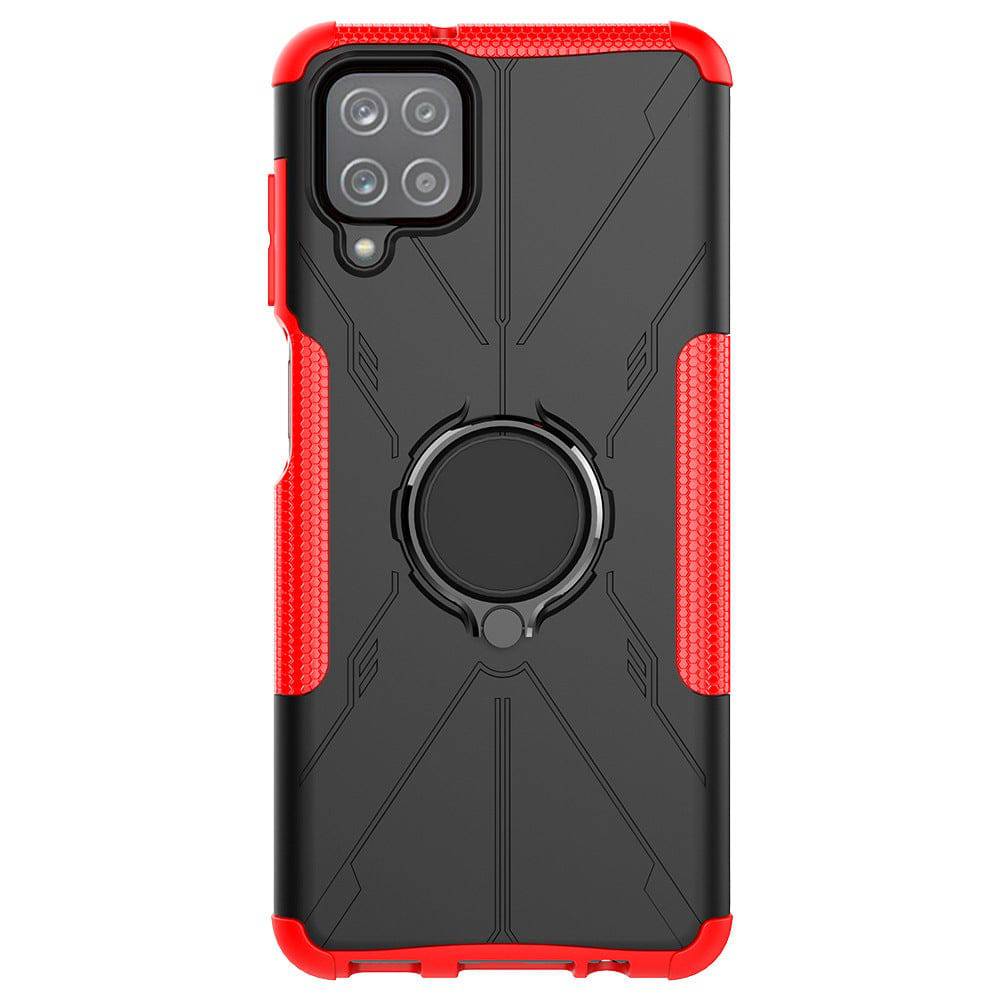 Robot 3 in 1 Heavy Duty Defender Case For Samsung A12 - Libiyi
