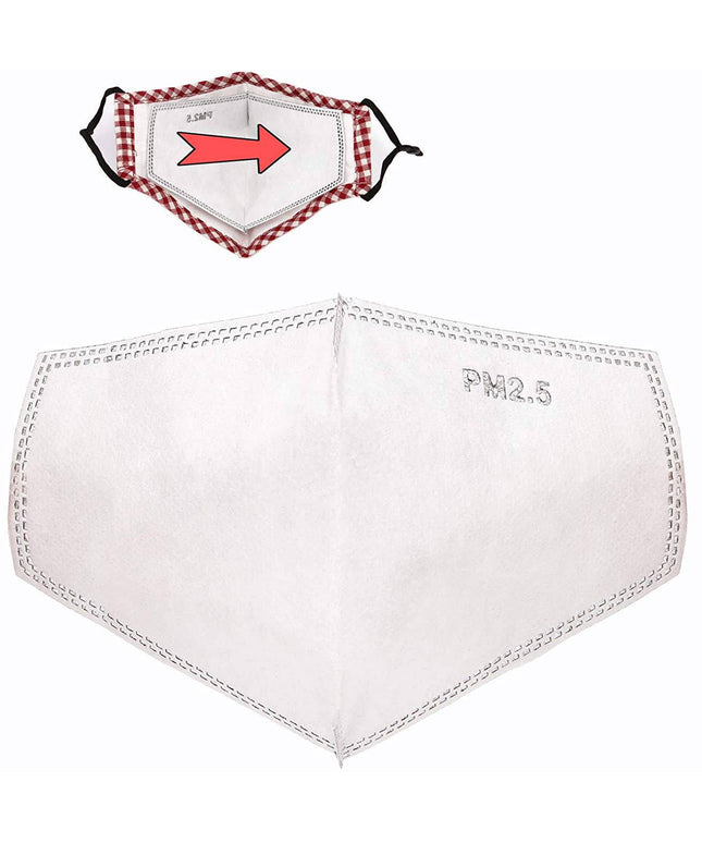 New 3D Cutting Five Layers Activated Carbon PM 2.5 Filter Replacements - Libiyi