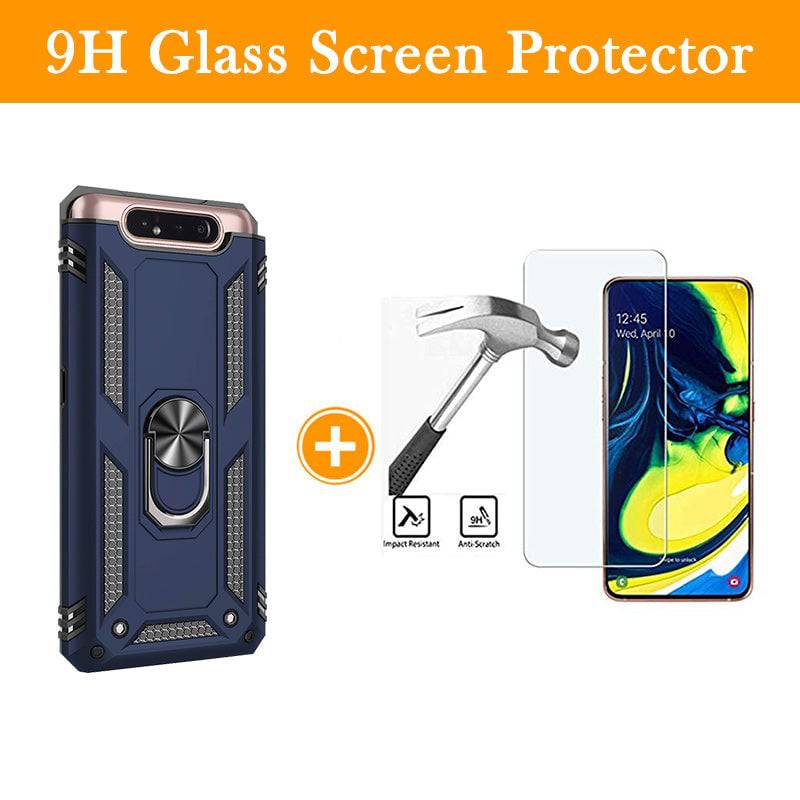 Luxury Armor Ring Bracket Phone Case For Samsung A80-Fast Delivery - Libiyi