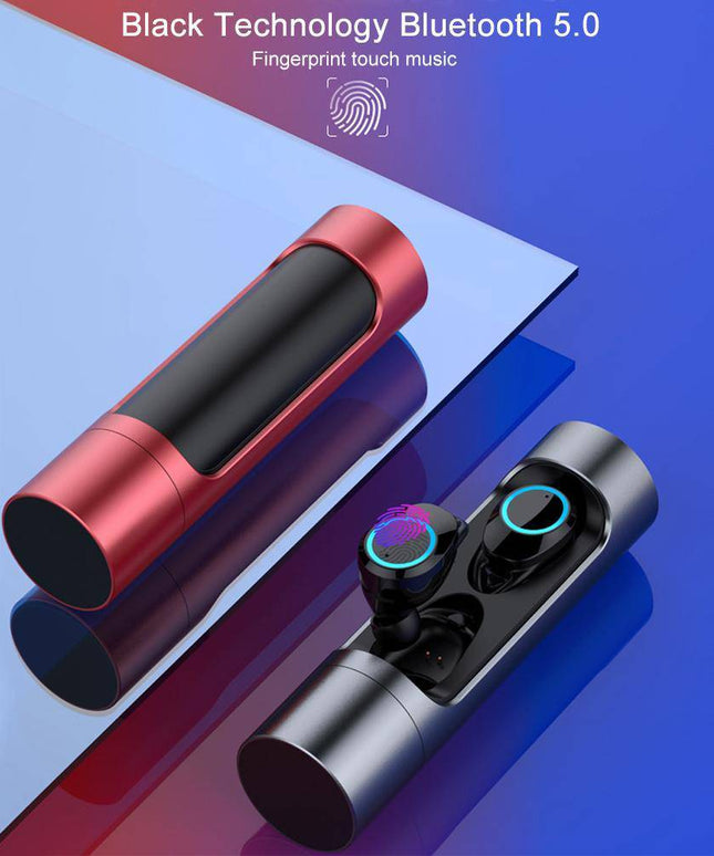 Bluetooth 5.0 Touch Control Earphone Mini Twins Wireless Earphones Stereo Headset - Libiyi