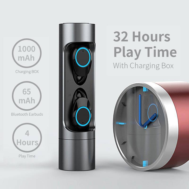 Bluetooth 5.0 Touch Control Earphone Mini Twins Wireless Earphones Stereo Headset - Libiyi