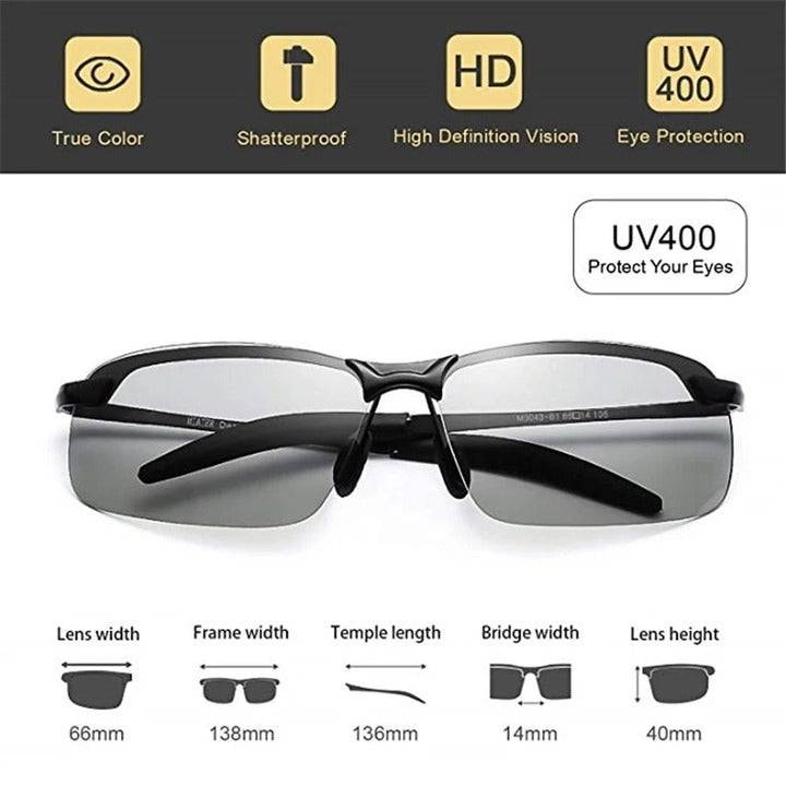 Photochromic Sunglasses With Polarized Lenses【BUY 2 GET FREE SHIPPING】 - Libiyi