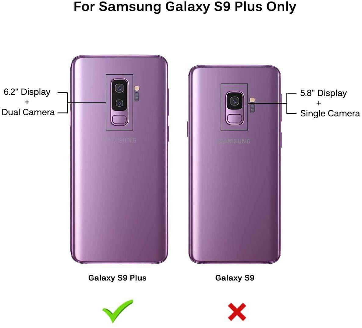 New Luxury Embossing Wallet Cover For SAMSUNG S9 Plus-Fast Delivery - Libiyi
