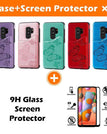 Red / Samsung S9 Plus / With 2-Pack Screen Protectors