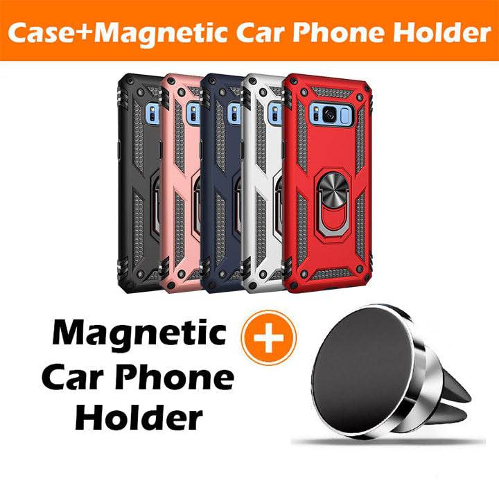 Luxury Armor Ring Bracket Phone Case For Samsung S8-Fast Delivery - Libiyi