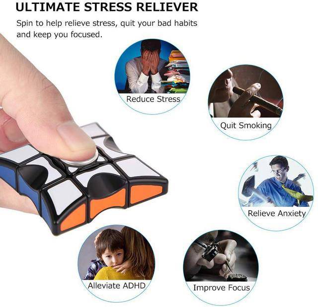 🎅( Early Christmas Sale - Save 50% OFF) Fingertip Gyro Cube -Buy 5 Get 5 Free & free shipping- $4.9 Each Only Today! - Libiyi