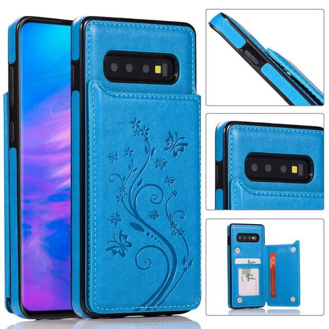 Phone Bags - Luxury Leather Wallet Case For Samsung - Libiyi