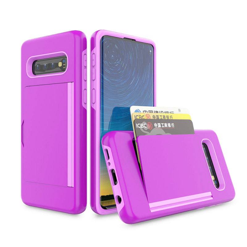 Armor Protective Card Holder Case for Samsung S10 - Libiyi