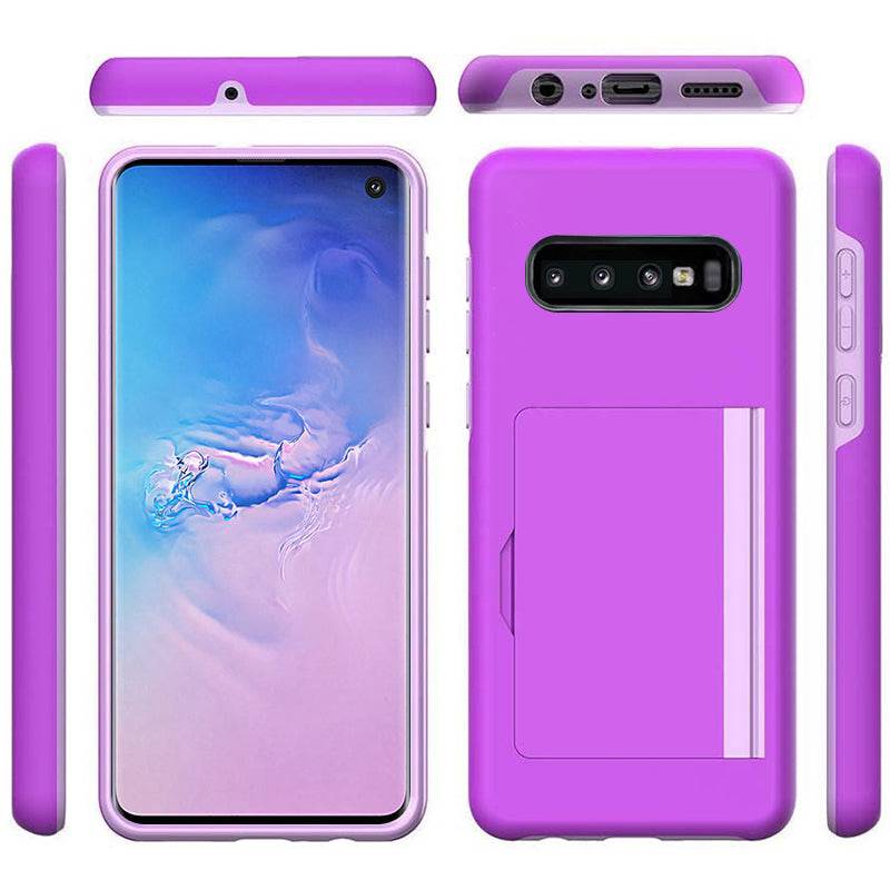 Armor Protective Card Holder Case for Samsung S10 - Libiyi