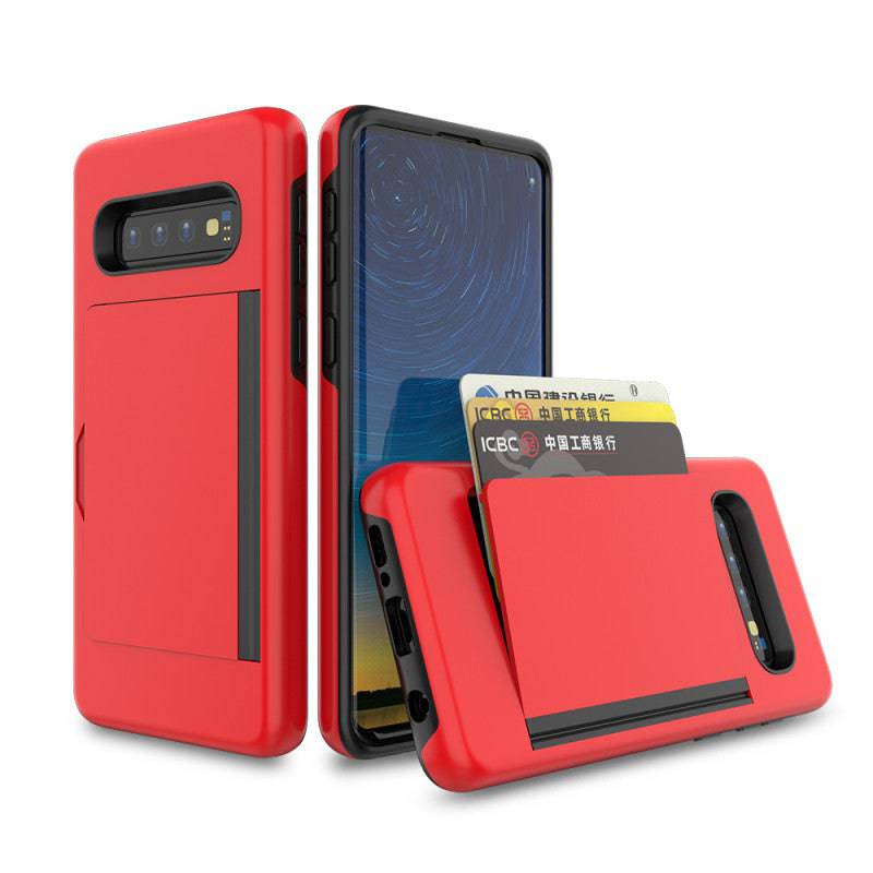 Armor Protective Card Holder Case for Samsung S10 - Libiyi