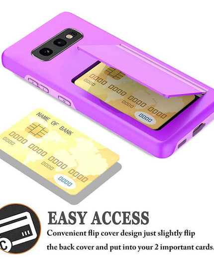 Armor Protective Card Holder Case for Samsung S10E - Libiyi