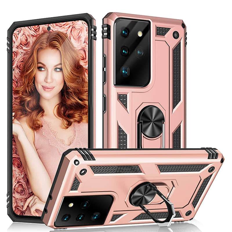 Luxury Armor Ring Bracket Phone Case For Samsung Galaxy - Libiyi