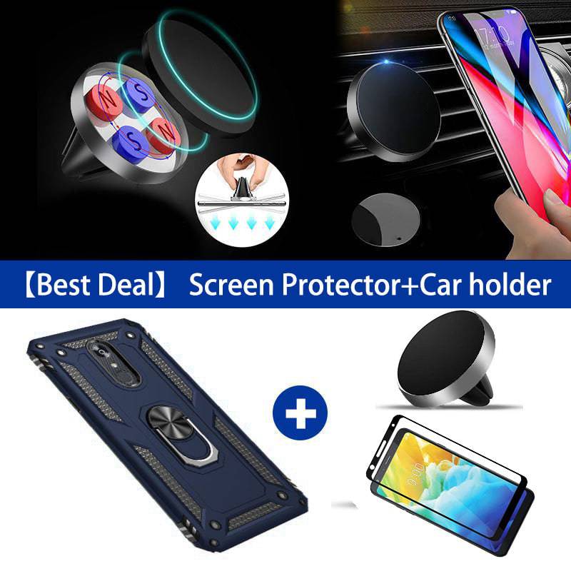 2021 New Luxury Armor Ring Bracket Phone case For LG Stylo5-Fast Delivery - Libiyi
