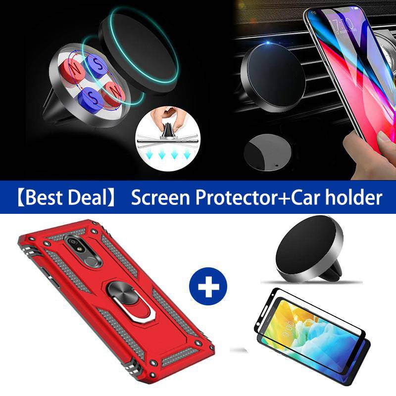 2021 New Luxury Armor Ring Bracket Phone case For LG Stylo5-Fast Delivery - Libiyi
