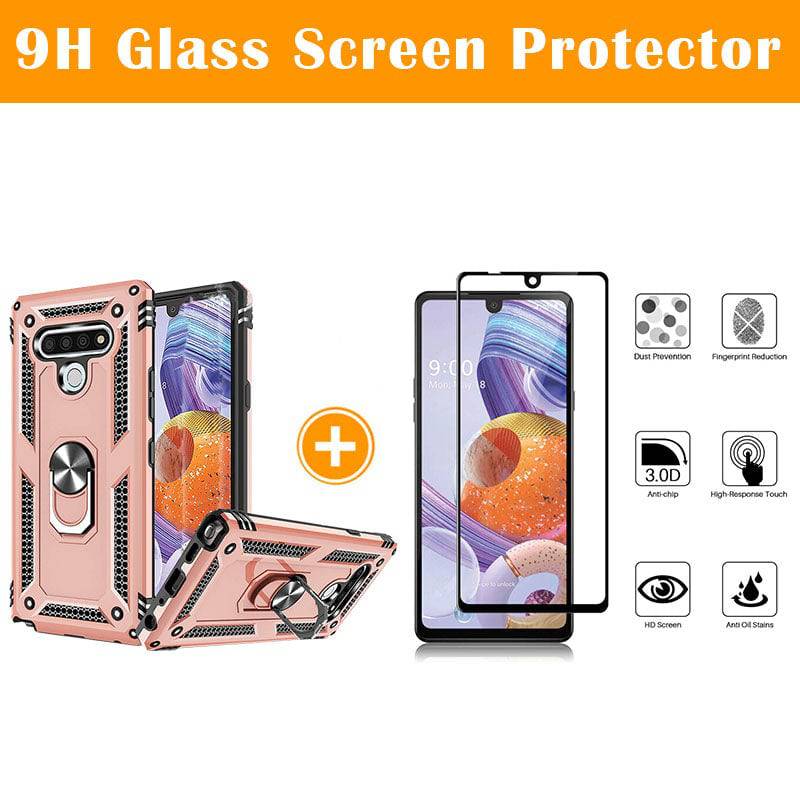 2021 New Luxury Armor Ring Bracket Phone case For LG Stylo6-Fast Delivery - Libiyi