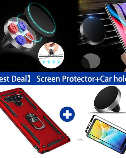 2021 New Luxury Armor Ring Bracket Phone case For LG Stylo6-Fast Delivery - Libiyi