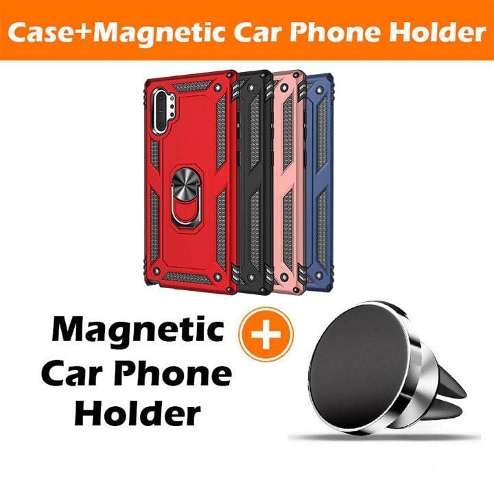 Luxury Armor Ring Bracket Phone Case For Samsung Note 10 Plus-Fast Delivery - Libiyi