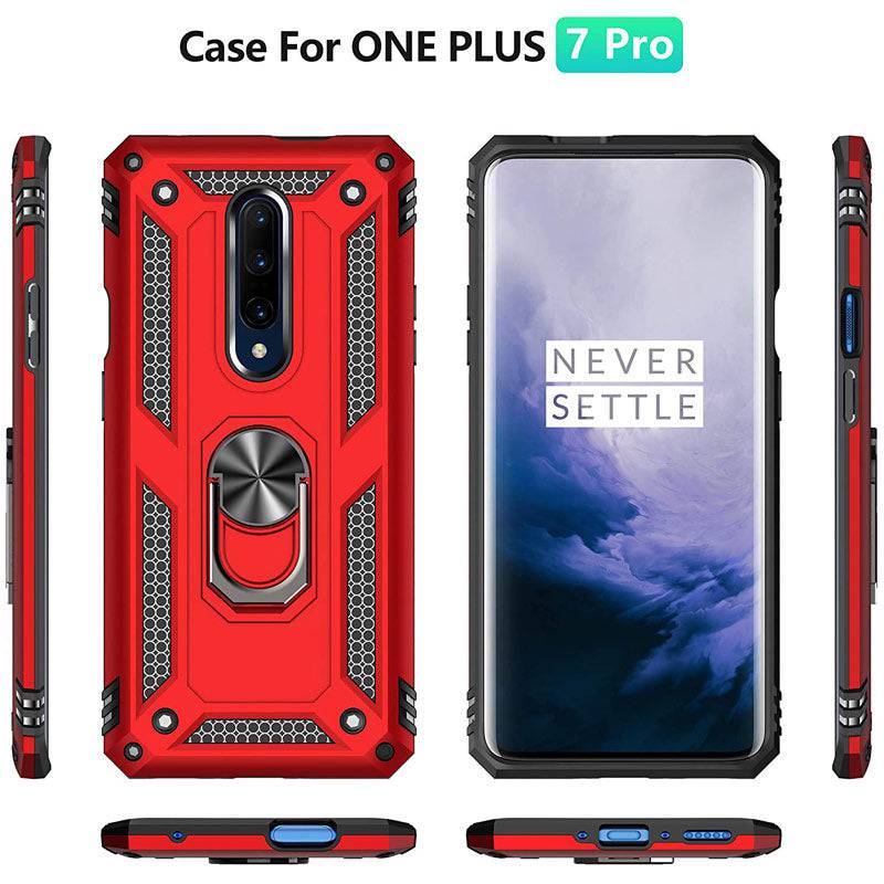 2022 Luxury Armor Ring Bracket Phone case For OnePlus 7 Pro Case - Libiyi