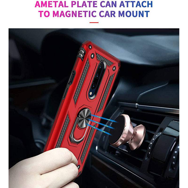2022 Luxury Armor Ring Bracket Phone case For OnePlus 7 Pro Case - Libiyi