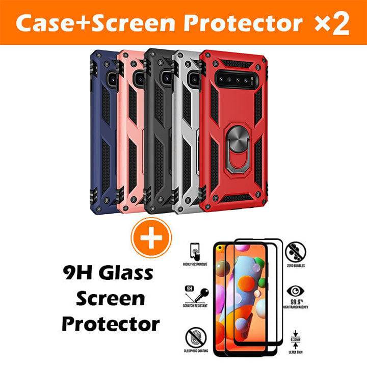 Luxury Armor Ring Bracket Phone Case For Samsung S10(5G)-Fast Delivery - Libiyi