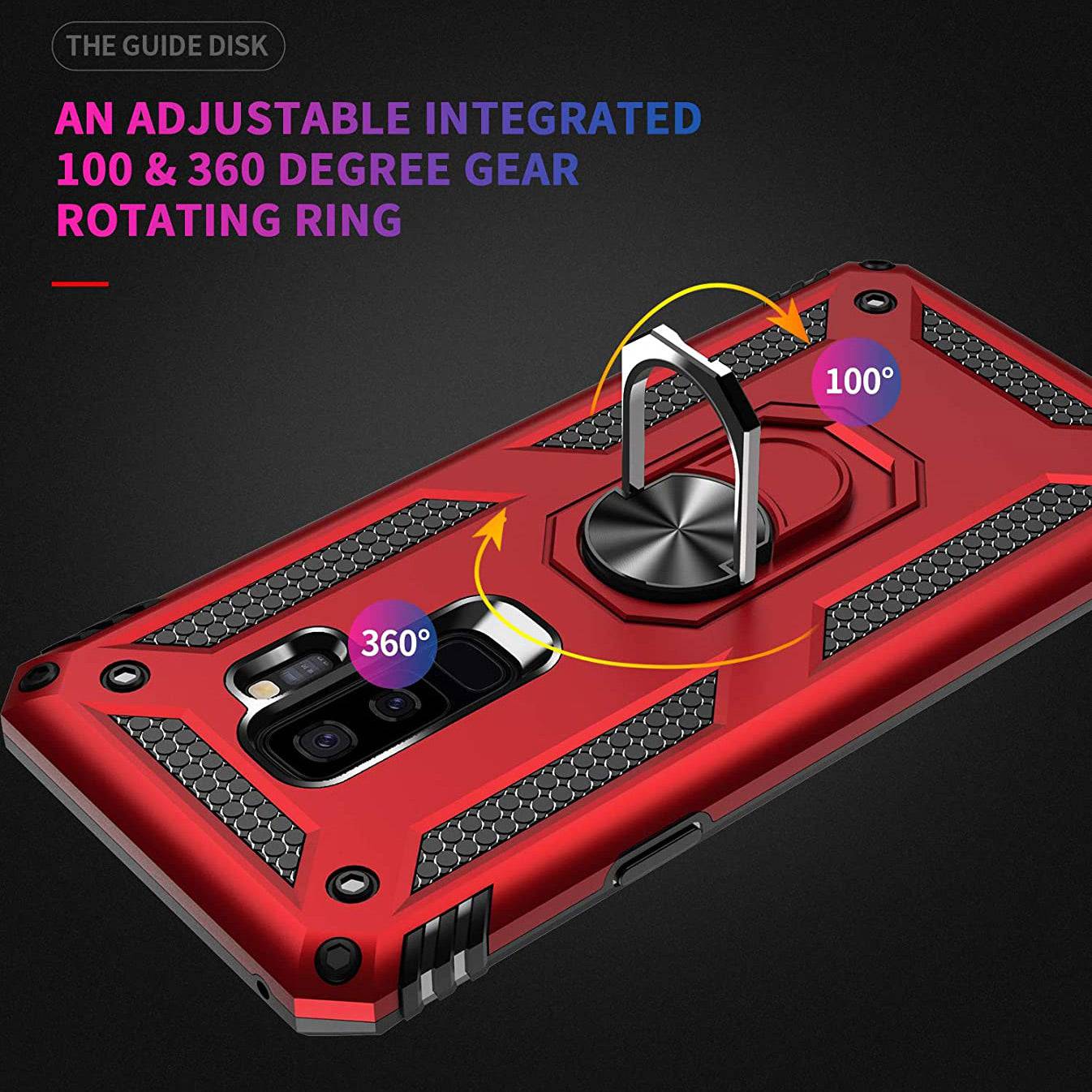 Luxury Armor Ring Bracket Phone Case For Samsung S9 Plus-Fast Delivery - Libiyi