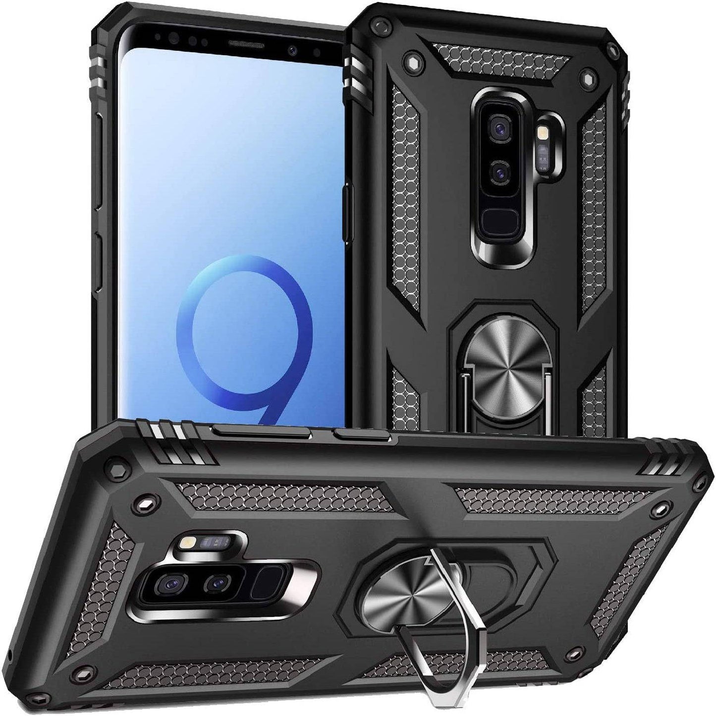 Luxury Armor Ring Bracket Phone Case For Samsung S9 Plus-Fast Delivery - Libiyi