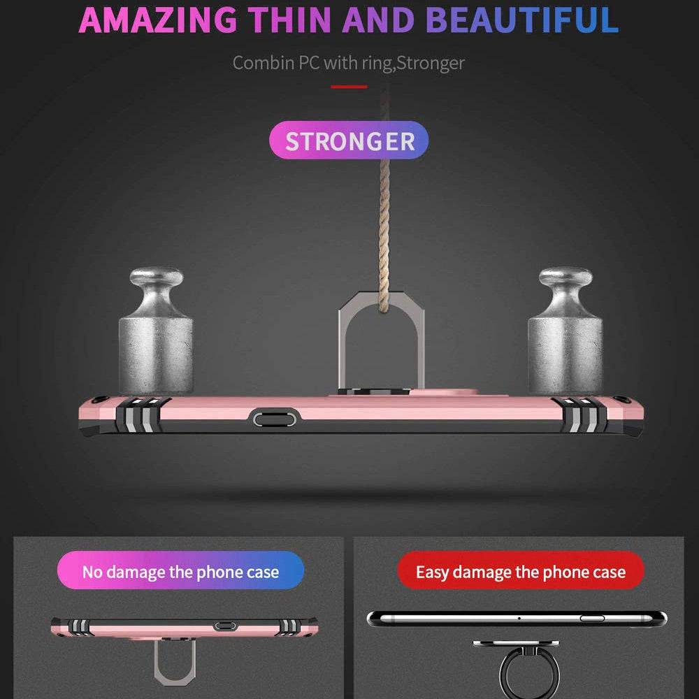 Luxury Armor Ring Bracket Phone Case For Samsung Note 8-Fast Delivery - Libiyi